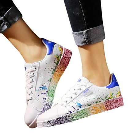 ZXHACSJ Women s Fashion Couple Colorful White Shoes Mens Sport Board Shoes Blue 38
ZXHACSJ Women s Fashion Couple Colorful White Shoes Mens Sport Board Shoes Blue 38