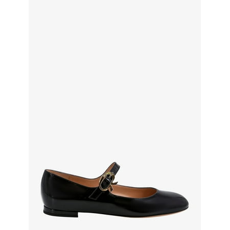Gianvito Rossi Woman Mary Ribbon Woman Black Ballerinas
