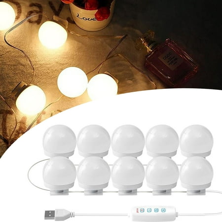 13ft Flexible LED Vanity Mirror Lights for Makeup Dressing Table Vanity Set 2PCS
13ft Flexible LED Vanity Mirror Lights for Makeup Dressing Table Vanity Set 2PCS