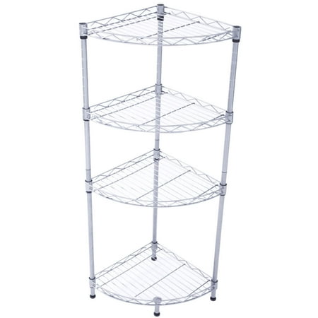 Garage Shelving Units and Storage SEGMART Storage Shelves for Garage Storage Racks and Shelving Adjustable 4 Tier Shelf Rack Heavy-Duty Metal Shelves for Storage Kitchen Bathroom Silver H1674
Garage Shelving Units and Storage SEGMART Storage Shelves for Garage Storage Racks and Shelving Adjustable 4 Tier Shelf Rack Heavy-Duty Metal Shelves for Storage Kitchen Bathroom Silver H1674