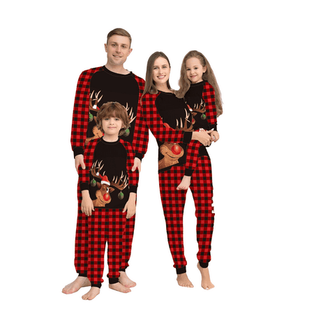 Christmas Pajamas for Family Matching Holiday Couple Xmas Sets Festive Christmas Outfit Christmas Pjs with Plaid
Christmas Pajamas for Family Matching Holiday Couple Xmas Sets Festive Christmas Outfit Christmas Pjs with Plaid