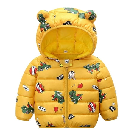 ZHUASHUM Toddler Jacket Baby Boy Girl Winter Cartoon Windproof Hooded Warm Outerwear
ZHUASHUM Toddler Jacket Baby Boy Girl Winter Cartoon Windproof Hooded Warm Outerwear