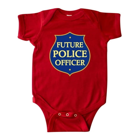 Inktastic Cute Future Police Officer Gift Baby Boy or Baby Girl Bodysuit