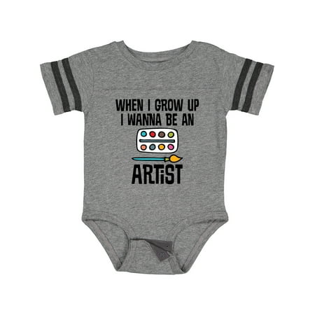 Inktastic Future Artist Gift Baby Boy or Baby Girl Bodysuit