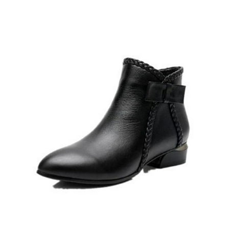 Gomelly Womens Winter Boots Side Zip Block Heels Bootie Comfort Ankle Booties Fashion Dress Boot Ladies Women Black PU Upper 4.5
Gomelly Womens Winter Boots Side Zip Block Heels Bootie Comfort Ankle Booties Fashion Dress Boot Ladies Women Black PU Upper 4.5