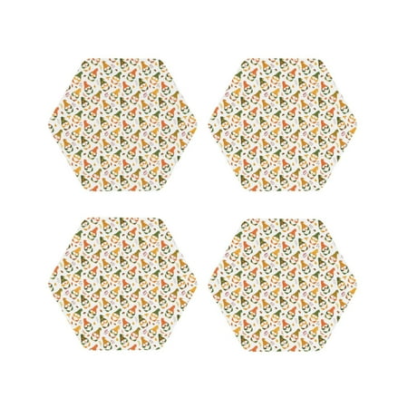 Yiaed Autumn Gnomes Holding Mushroom Print Leather Coasters for Drinks - Cup Coasters Coffee Table Kitchen Table Bar Home & Office Gifts Handmade Drink Coasters-Hexagon
Yiaed Autumn Gnomes Holding Mushroom Print Leather Coasters for Drinks - Cup Coasters Coffee Table Kitchen Table Bar Home & Office Gifts Handmade Drink Coasters-Hexagon