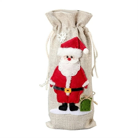 Thhvdrg Set Of 4 Christmas Wine Bottle Cover Bags Burlap Wine Bottle Bags with Drawstring Christmas Wine Giftss Bags Reusable Burlap Wine Bags Christmas Wine Bottle Decoration Wine Bottle Covers
Thhvdrg Set Of 4 Christmas Wine Bottle Cover Bags Burlap Wine Bottle Bags with Drawstring Christmas Wine Giftss Bags Reusable Burlap Wine Bags Christmas Wine Bottle Decoration Wine Bottle Covers