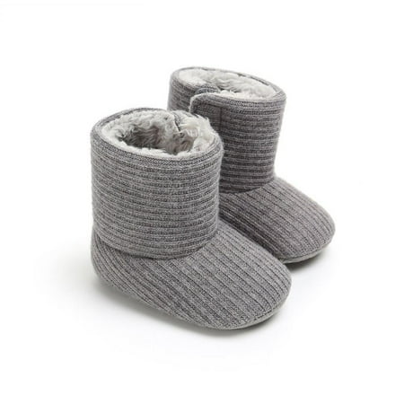 Clearance Sale Winter Infant Knitted Snow Boots Baby Boy Girl Shoes Soft Sole Solid First Walker Plush Lined Prewalker Fleece Boots 0-18M
Clearance Sale Winter Infant Knitted Snow Boots Baby Boy Girl Shoes Soft Sole Solid First Walker Plush Lined Prewalker Fleece Boots 0-18M