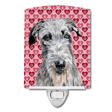 Caroline s Treasures SC9706CNL Scottish Deerhound Hearts and Love Ceramic Night Light 6x4x3 multicolor
Caroline s Treasures SC9706CNL Scottish Deerhound Hearts and Love Ceramic Night Light 6x4x3 multicolor