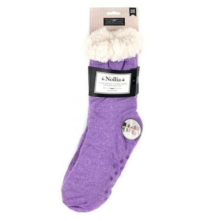 Women s Fleece Slipper Socks - Cozy & Warm Sherpa Socks House Slippers with Non Slip Grippers - Winter Holidays Christmas Gifts
Women s Fleece Slipper Socks - Cozy & Warm Sherpa Socks House Slippers with Non Slip Grippers - Winter Holidays Christmas Gifts