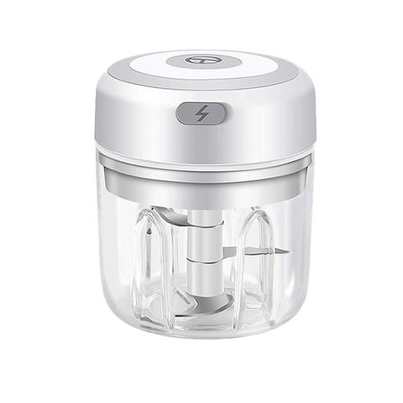 Electric Garlic Masher Portable 3.7V USB Charging Stainless Steel Slicer Chopper Indoor House Kitchen Pepper Vegetables Grinder White
Electric Garlic Masher Portable 3.7V USB Charging Stainless Steel Slicer Chopper Indoor House Kitchen Pepper Vegetables Grinder White