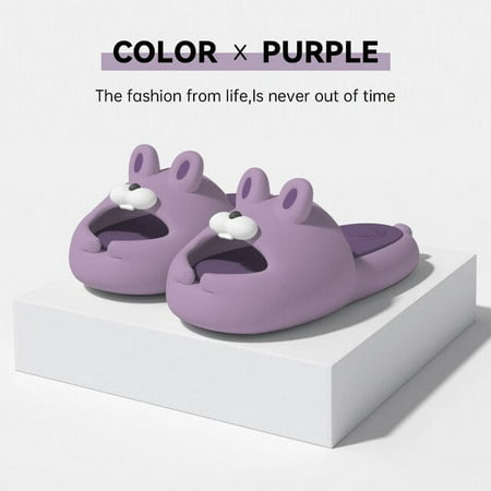 PIKADINGNIS Cute Cartoon Rabbit Modeling Slippers Woman Thick Soled Non Slip Summer Outdoor Slides EVA Non Slip Breathable Bathroom Shoes
PIKADINGNIS Cute Cartoon Rabbit Modeling Slippers Woman Thick Soled Non Slip Summer Outdoor Slides EVA Non Slip Breathable Bathroom Shoes