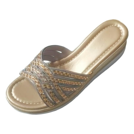 Jungdeepe Ladies Summer Rhinestone Shiny Wide Sandals for Women Wide Width Wedges Sandals for Women Wedding Heels Women s Wedge Sandals Size 8 Crock Sandals Women Size 8 Dressy Flip Flops for Women
Jungdeepe Ladies Summer Rhinestone Shiny Wide Sandals for Women Wide Width Wedges Sandals for Women Wedding Heels Women s Wedge Sandals Size 8 Crock Sandals Women Size 8 Dressy Flip Flops for Women