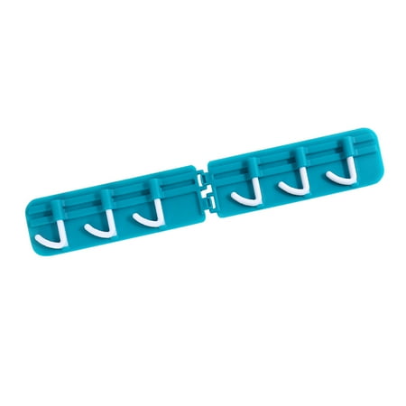 1Pc Storage Hanger Plastic Row Wall Hook Plastic Wall Hanger Sticky Sticky Folding Storage Holder for Kitchen Bathroom
1Pc Storage Hanger Plastic Row Wall Hook Plastic Wall Hanger Sticky Sticky Folding Storage Holder for Kitchen Bathroom