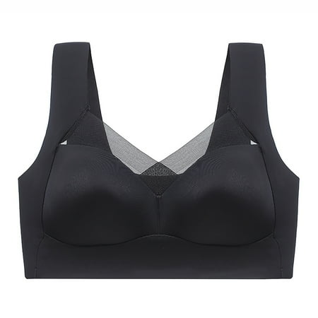 YXGla Breathable Wireless Brassiere Solid Soft Anti-deformation Bouncy V-neck Anti-slip Smoothing Full-coverage Underwear for Yoga
YXGla Breathable Wireless Brassiere Solid Soft Anti-deformation Bouncy V-neck Anti-slip Smoothing Full-coverage Underwear for Yoga