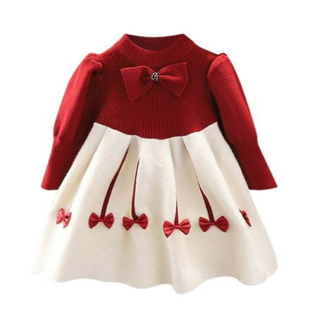 koaiezne Kids Toddler Child Baby Girls Long Sleeve Patchwork Bowknot Sweater Princess Dress Outfits Girl Small Dress Casual Dresses for Teen Girls
koaiezne Kids Toddler Child Baby Girls Long Sleeve Patchwork Bowknot Sweater Princess Dress Outfits Girl Small Dress Casual Dresses for Teen Girls