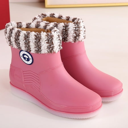 Cathalem Women Mid Calf Rain Boots Short Water Shoes Waterproof Shoes Fashionable Women Rain Boots Rain Shoes Warm Shoes Shoes F 8
Cathalem Women Mid Calf Rain Boots Short Water Shoes Waterproof Shoes Fashionable Women Rain Boots Rain Shoes Warm Shoes Shoes F 8