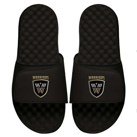 Youth ISlide Black Vancouver Warriors Primary Logo Slide Sandals