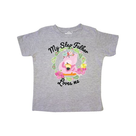 Inktastic Baby Flamingo My Step Father Loves Me in Flower Wreath Gift Toddler Boy or Toddler Girl T-Shirt
Inktastic Baby Flamingo My Step Father Loves Me in Flower Wreath Gift Toddler Boy or Toddler Girl T-Shirt