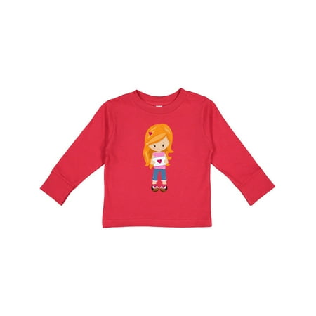Inktastic Valentine s Day Girl Orange Hair Girl In Love Gift Toddler Toddler Girl Long Sleeve T-Shirt
Inktastic Valentine s Day Girl Orange Hair Girl In Love Gift Toddler Toddler Girl Long Sleeve T-Shirt