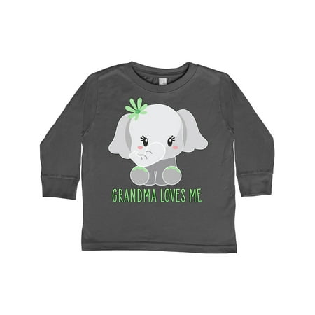 Inktastic Grandma Loves Me- cute elephant Gift Toddler Boy or Toddler Girl Long Sleeve T-Shirt
Inktastic Grandma Loves Me- cute elephant Gift Toddler Boy or Toddler Girl Long Sleeve T-Shirt