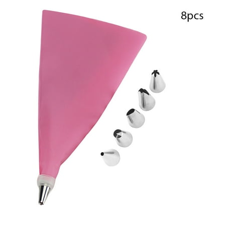 Pastry Bag Cake Sugarcraft Decorating Nozzle Icing Decorative Kit Baking Decorative Tool Set Pink
Pastry Bag Cake Sugarcraft Decorating Nozzle Icing Decorative Kit Baking Decorative Tool Set Pink