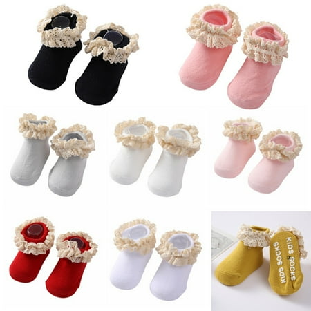 Baby Toddlers Girls Ankle Socks Cotton Princess Ruffles Frilly Socks Anti Slip
Baby Toddlers Girls Ankle Socks Cotton Princess Ruffles Frilly Socks Anti Slip