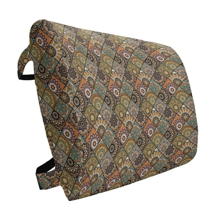 Moroccan Lumbar Pillow Mexican Ornaments with Abstract Old Fashioned Mandala Checkered Soft Back Cushion for Office Chairs with Adjustable Straps 14 x 13 Multicolor by Ambesonne
Moroccan Lumbar Pillow Mexican Ornaments with Abstract Old Fashioned Mandala Checkered Soft Back Cushion for Office Chairs with Adjustable Straps 14 x 13 Multicolor by Ambesonne