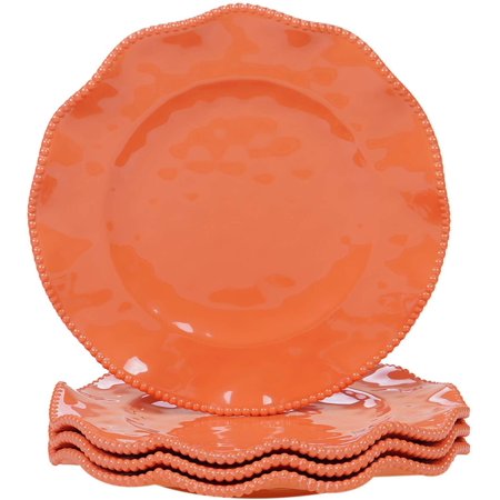 Perlette Coral Dinner Plate - 11 
Perlette Coral Dinner Plate - 11