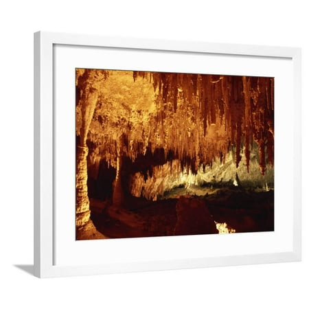 Carlsbad Caverns, Carlsbad Caverns National Park, UNESCO World Heritage Site, New Mexico, USA Framed Print Wall Art By Woolfitt Adam