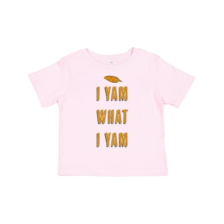 Inktastic Thanksgiving I Yam What I Yam Funny Gift Toddler Boy or Toddler Girl T-Shirt
Inktastic Thanksgiving I Yam What I Yam Funny Gift Toddler Boy or Toddler Girl T-Shirt