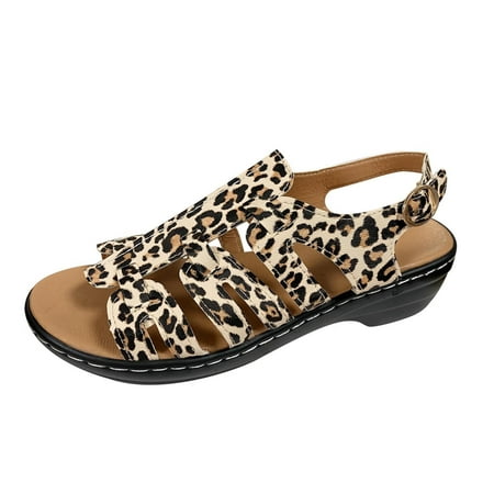 GNEIKDEING Ladies Shoes Comfortable Hollow Breathable Wedge Heel Buckle Sandals Gift on Clearance
GNEIKDEING Ladies Shoes Comfortable Hollow Breathable Wedge Heel Buckle Sandals Gift on Clearance