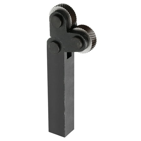 Uxcell 1.6mm Pitch Diagonal Dual Knurling Wheel Diamond Knurling Tools Set