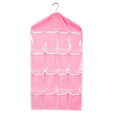 OUNONA 16 Pockets Over Door Hanging Storage Bag Case Organizer Wall Door Hanger Closet Underwear Socks Bra Storage Organizer Sundries Holder (Pink)
OUNONA 16 Pockets Over Door Hanging Storage Bag Case Organizer Wall Door Hanger Closet Underwear Socks Bra Storage Organizer Sundries Holder (Pink)