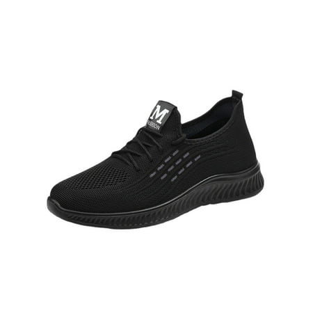 UKAP Mens Walking Shoe Non-slip Sneakers Mesh Flats Soft Casual Shoes Men Breathable Low Top Black Gray 6.5
UKAP Mens Walking Shoe Non-slip Sneakers Mesh Flats Soft Casual Shoes Men Breathable Low Top Black Gray 6.5