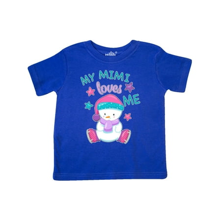 Inktastic My Mimi Loves Me- cute snow baby Gift Toddler Boy or Toddler Girl T-Shirt
Inktastic My Mimi Loves Me- cute snow baby Gift Toddler Boy or Toddler Girl T-Shirt