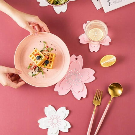 Promotion Clearance Petal Heat Insulation Table Mat Non-slip Pot Holder Table Placemat Tea Cup Milk Mug Coffee Cup Coaster Kitchen Accessories
Promotion Clearance Petal Heat Insulation Table Mat Non-slip Pot Holder Table Placemat Tea Cup Milk Mug Coffee Cup Coaster Kitchen Accessories