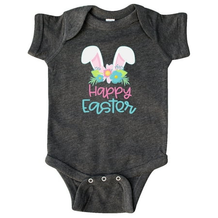 Inktastic Happy Easter with Bunny Ears and Flowers Gift Baby Boy or Baby Girl Bodysuit
Inktastic Happy Easter with Bunny Ears and Flowers Gift Baby Boy or Baby Girl Bodysuit