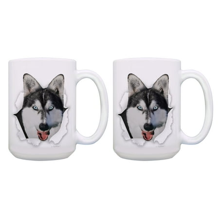 ThisWear Husky Mug Set Cute Husky Novelty Gifts Husky Dog Cups 2 Pack Gift 15oz Coffee Mugs
ThisWear Husky Mug Set Cute Husky Novelty Gifts Husky Dog Cups 2 Pack Gift 15oz Coffee Mugs