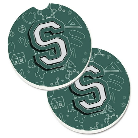 Carolines Treasures CJ2010-SCARC Letter S Back to School Initial Set of 2 Cup Holder Car Coasters Large multicolor
Carolines Treasures CJ2010-SCARC Letter S Back to School Initial Set of 2 Cup Holder Car Coasters Large multicolor