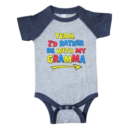 Inktastic Yeah I d Rather be with My Gramma in Red Yellow and Blue Gift Baby Boy or Baby Girl Bodysuit
Inktastic Yeah I d Rather be with My Gramma in Red Yellow and Blue Gift Baby Boy or Baby Girl Bodysuit