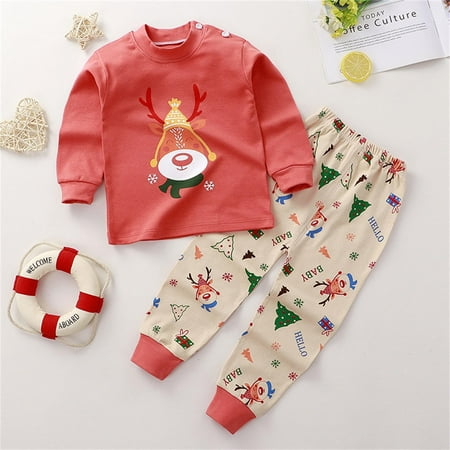 Hbdhejl Toddler Girls Pajamas Autumn Winter Christmas Childrens Underwear Set Cotton Boys Baby Clothes Warm Home Clothes Autumn Childrens Clothes Red 4-5 Years
Hbdhejl Toddler Girls Pajamas Autumn Winter Christmas Childrens Underwear Set Cotton Boys Baby Clothes Warm Home Clothes Autumn Childrens Clothes Red 4-5 Years