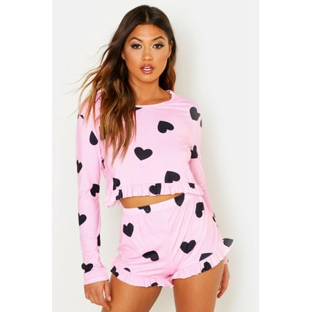 COUTEXYI Women Casual Printed Pajamas Sets Round Neck Long Sleeve Cute Shirt + Short Pant Sleepwear Suits
COUTEXYI Women Casual Printed Pajamas Sets Round Neck Long Sleeve Cute Shirt + Short Pant Sleepwear Suits
