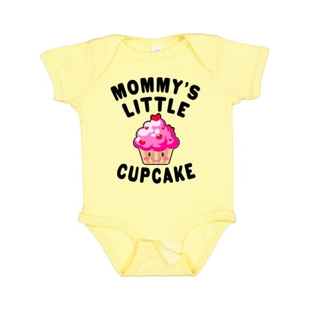 Inktastic Mommys Little Cupcake Gift Baby Girl Bodysuit