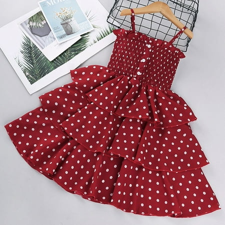 Huilaibazo Girls Dress Sleeveless Polka Dot Child Toddler Baby Princess Printing Girls Suspender Girls Dress&Skirt
Huilaibazo Girls Dress Sleeveless Polka Dot Child Toddler Baby Princess Printing Girls Suspender Girls Dress&Skirt