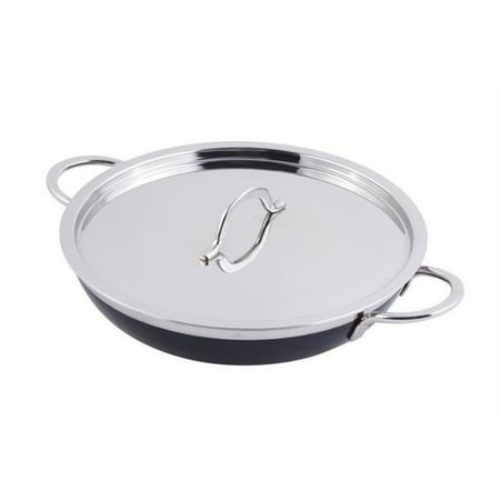 11 x 2.25 in. Classic Country French Collection Saute 2 quart Pan & Skillet with Cover Double Handle Black - 12 oz
11 x 2.25 in. Classic Country French Collection Saute 2 quart Pan & Skillet with Cover Double Handle Black - 12 oz