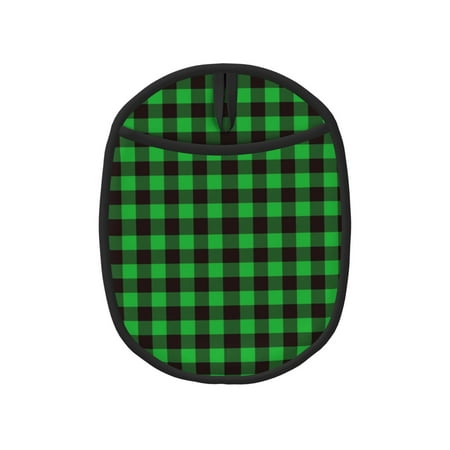Pofeuu Buffalo Plaid Green Black Print Silicone Pot Mat Mitten With Hanging Loop Heat Resistant Oven Mitts Non-Slip Bbq Baking Smoking Potholders
Pofeuu Buffalo Plaid Green Black Print Silicone Pot Mat Mitten With Hanging Loop Heat Resistant Oven Mitts Non-Slip Bbq Baking Smoking Potholders