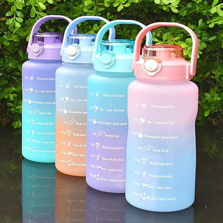 2Litre Water Bottle BPA Free Material 1PC 2000ml Water Bottle Jug with Straw 2.2L Water Storage Container with Time Marker Remind you to hydrate in time
2Litre Water Bottle BPA Free Material 1PC 2000ml Water Bottle Jug with Straw 2.2L Water Storage Container with Time Marker Remind you to hydrate in time