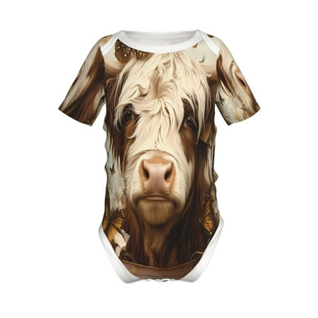 Yiaed Butterfly Cow Barrel Print Infant Climbing Short Sleeve Onesie One-Piece Baby Bodysuit Clothes 0-12 Months -6 Months
Yiaed Butterfly Cow Barrel Print Infant Climbing Short Sleeve Onesie One-Piece Baby Bodysuit Clothes 0-12 Months -6 Months