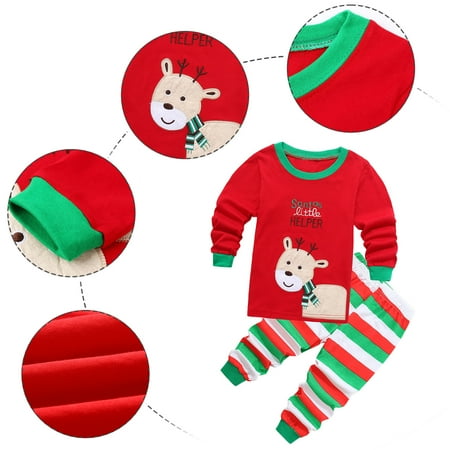 kpoplk Toddler Girl Christmas Outfit Boys Pajamas for Baby Girls Boys Christmas Santa XMAS Cotton Christmas Outfits For Girls(Red)
kpoplk Toddler Girl Christmas Outfit Boys Pajamas for Baby Girls Boys Christmas Santa XMAS Cotton Christmas Outfits For Girls(Red)